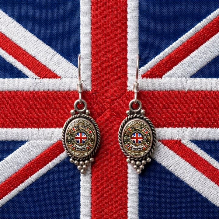 London Silver Earrings