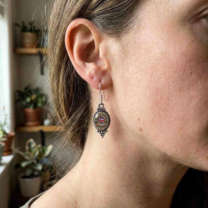 London Silver Earrings