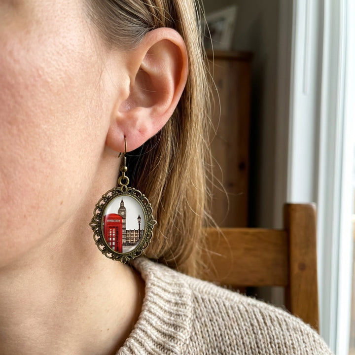 Big Ben Drop Earrings