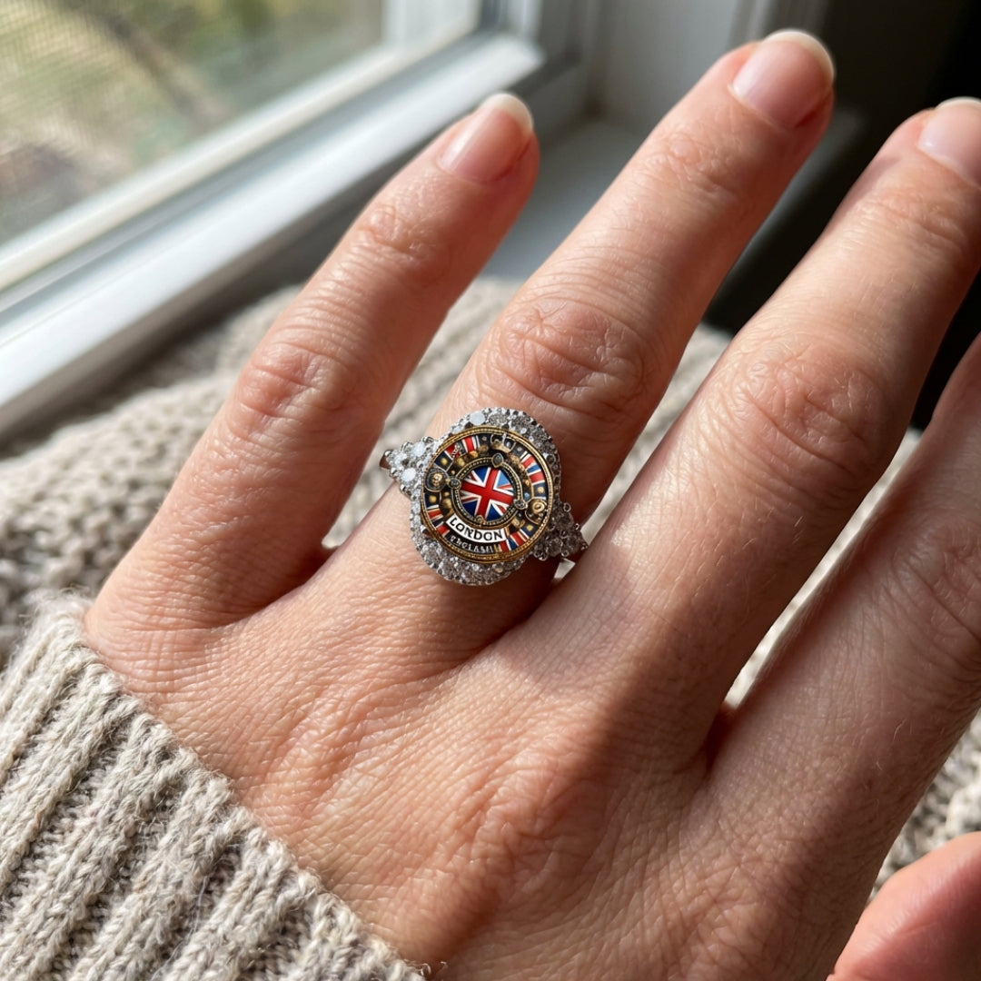 Royal Crown Silver Ring