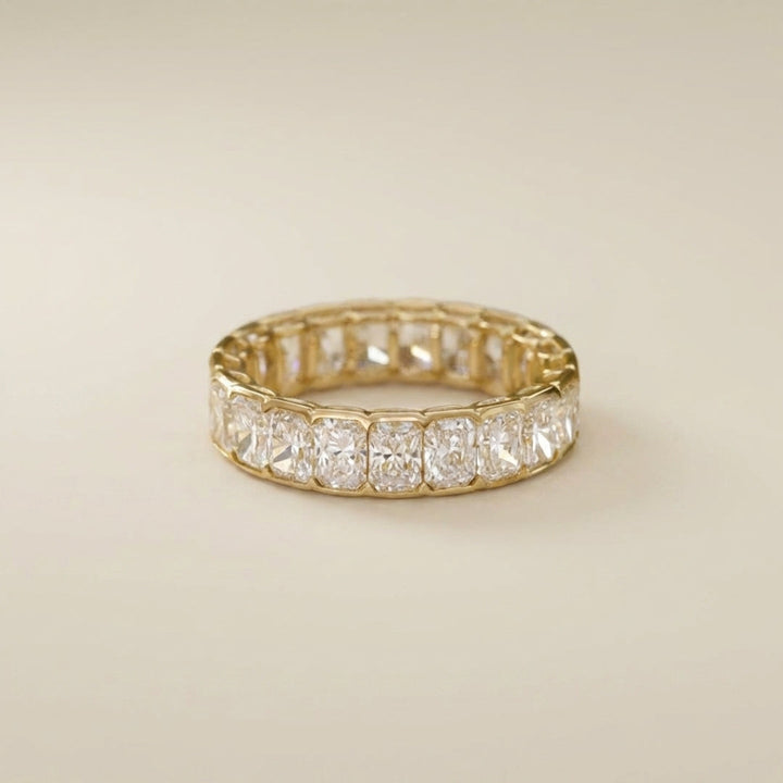 Jane Radiant Eternity Ring Diamond Yellow Gold