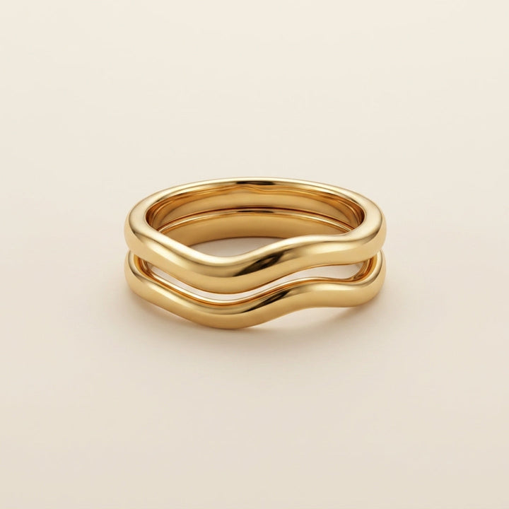 Gold Infinity Loop Ring