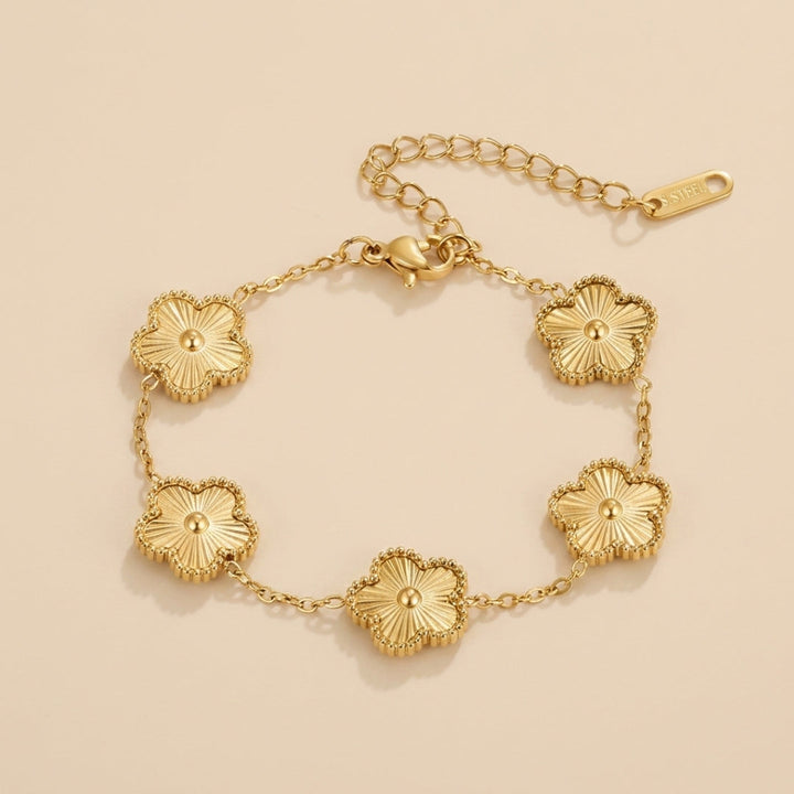Golden Clover Bracelet