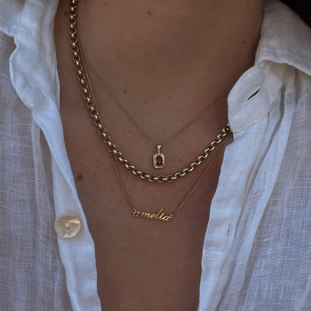 Matis Rolo Link Chain Necklace