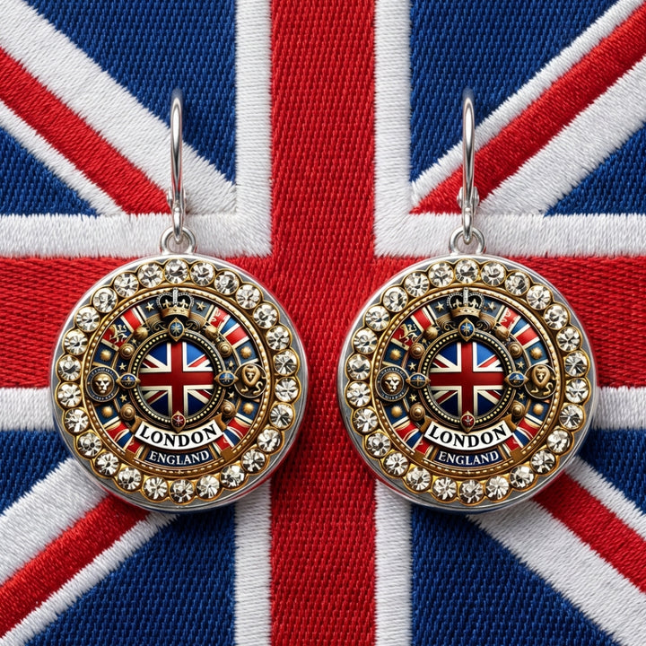 British Rounded Earrings