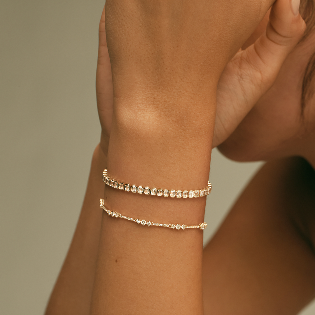 Alina Trio Tennis Bracelet