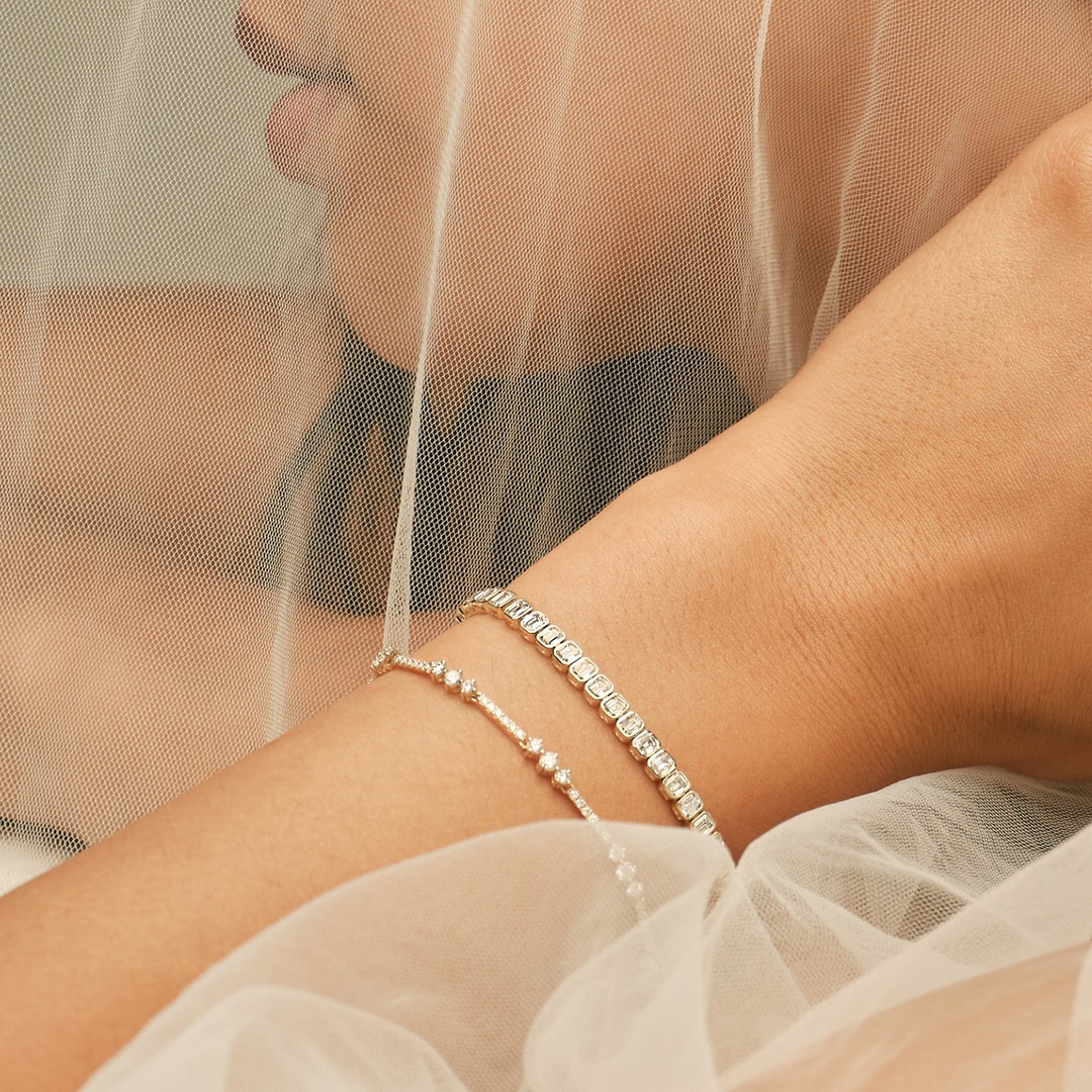 Alina Trio Tennis Bracelet