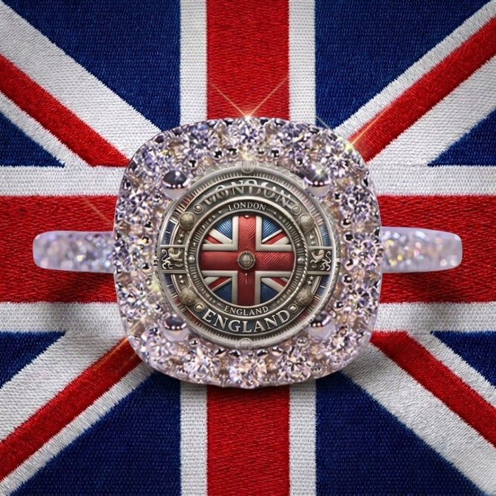 Sparkling Round London British Ring