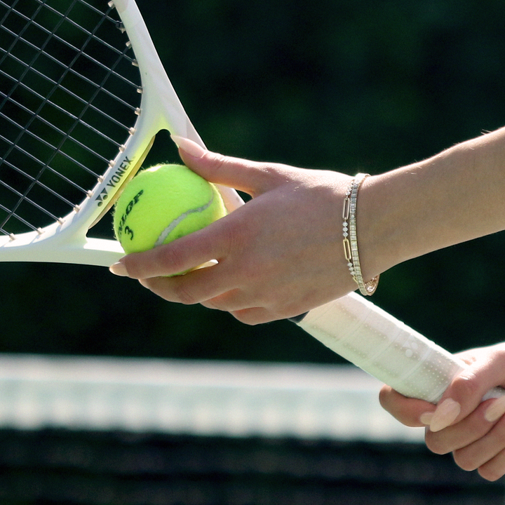 Chris Baguette Tennis Bracelet
