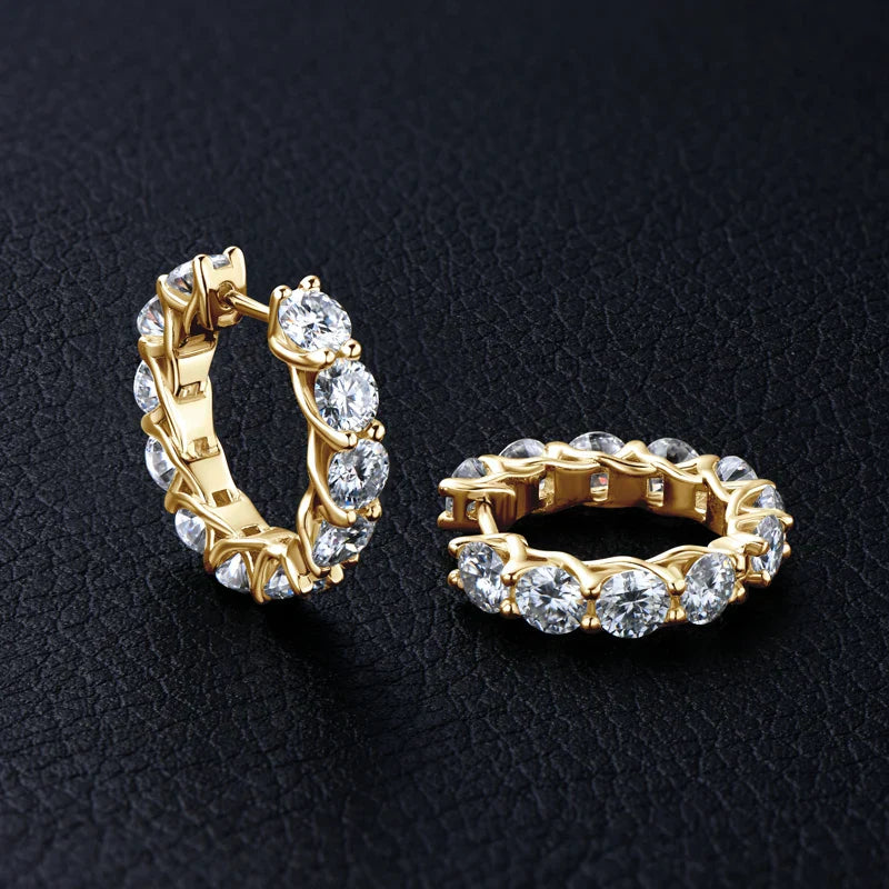 Spark Gold Earrings
