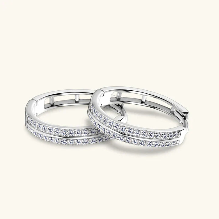 Bright Gold Hoop Earrings