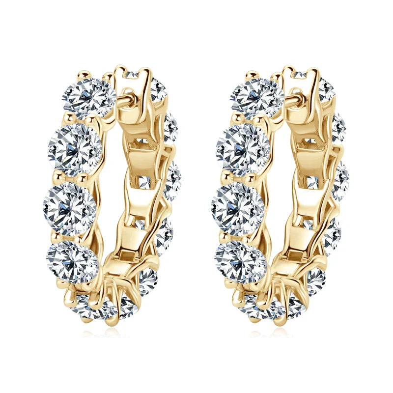 Spark Gold Earrings