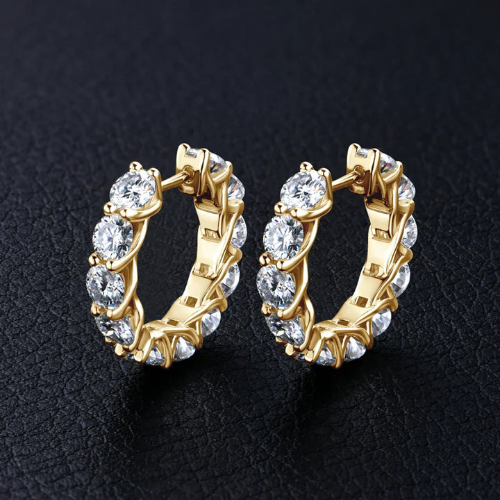 Spark Gold Earrings
