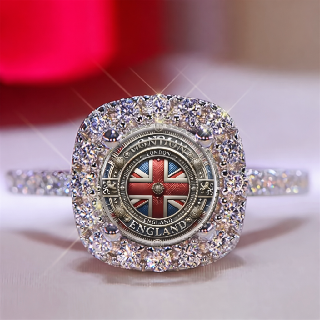 Sparkling Round London British Ring