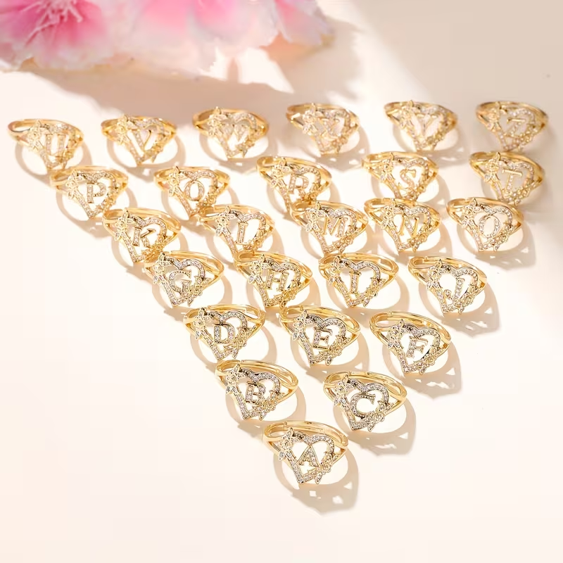 Golden Luxury Adjustable Cuff Ring