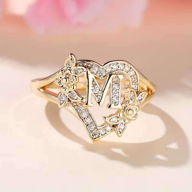 Golden Luxury Adjustable Cuff Ring