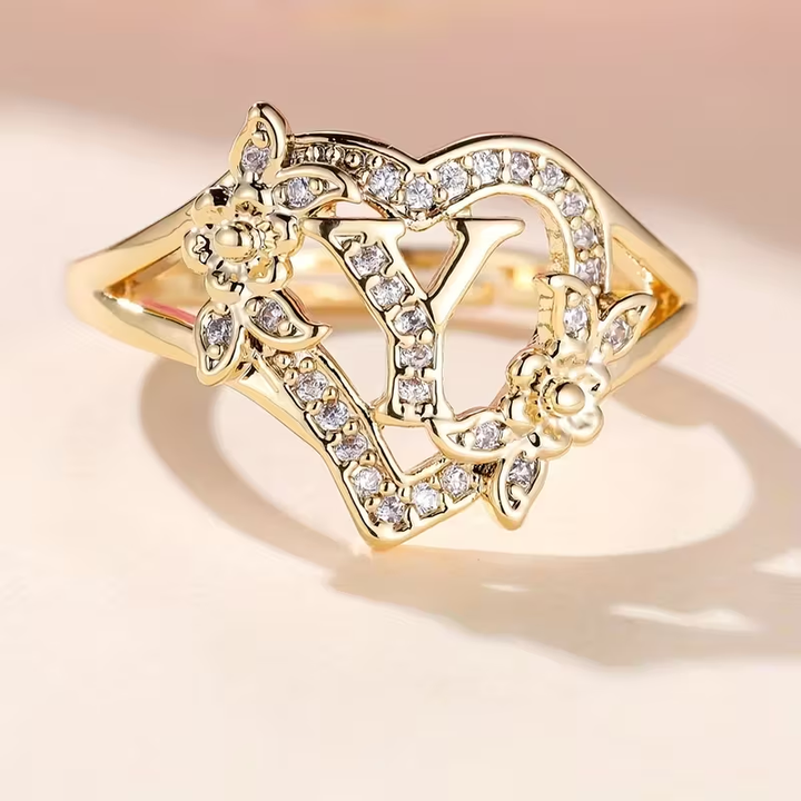 Golden Luxury Adjustable Cuff Ring