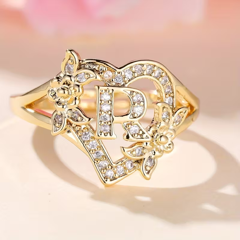 Golden Luxury Adjustable Cuff Ring