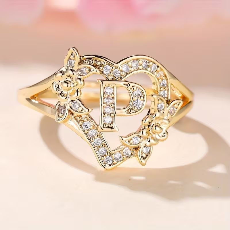 Golden Luxury Adjustable Cuff Ring