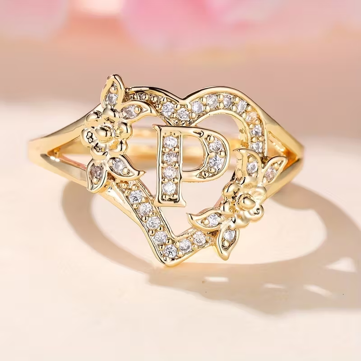 Golden Luxury Adjustable Cuff Ring