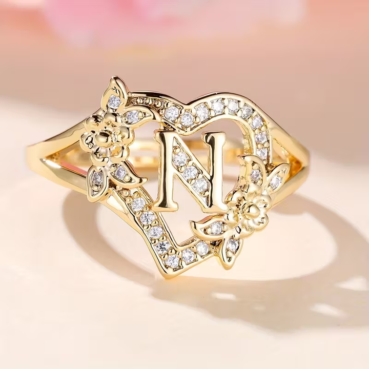 Golden Luxury Adjustable Cuff Ring