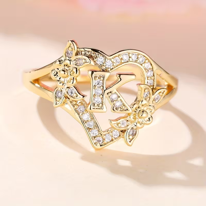 Golden Luxury Adjustable Cuff Ring