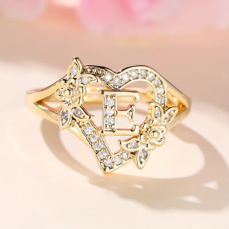 Golden Luxury Adjustable Cuff Ring
