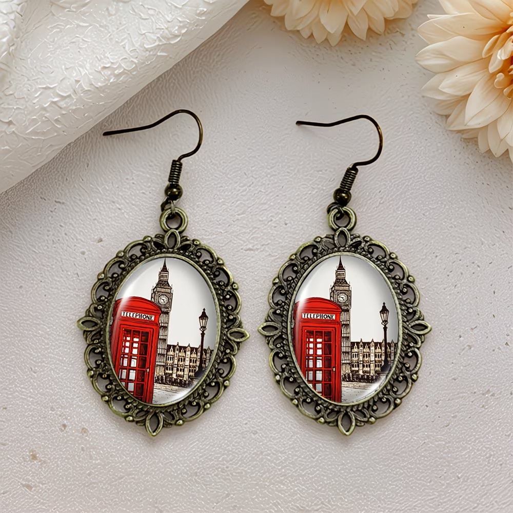 Big Ben Drop Earrings
