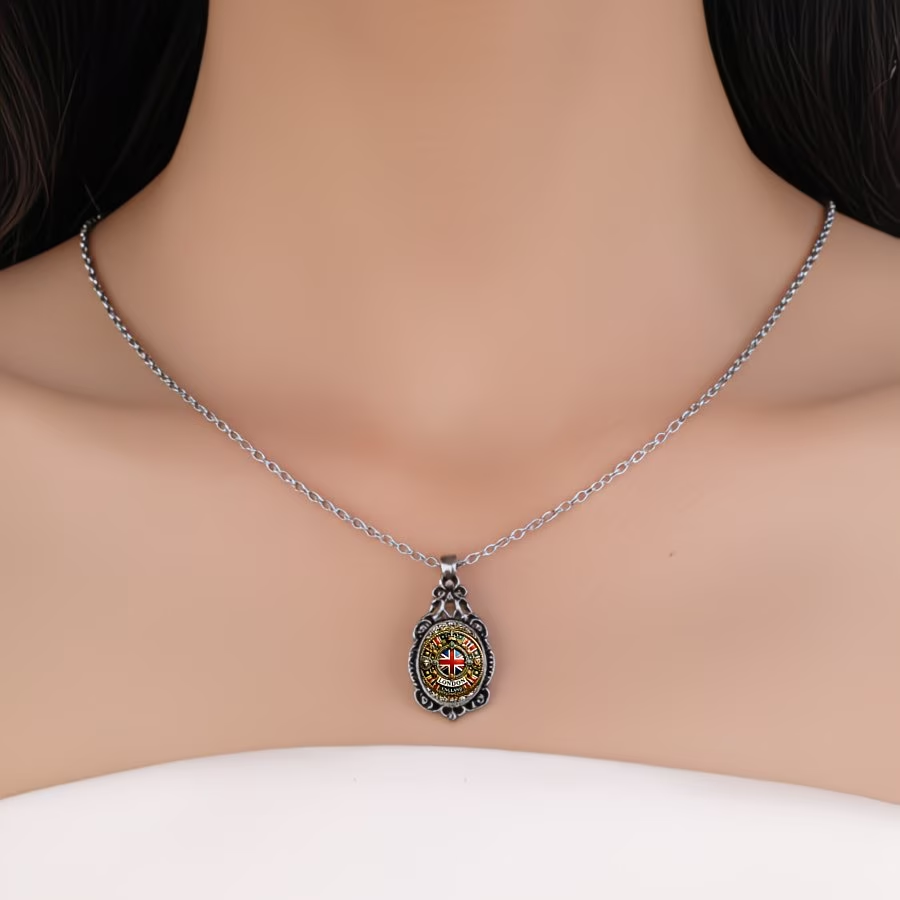 Royal British Flag Necklace