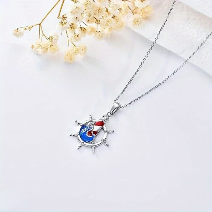 British Lighthouse Necklace
