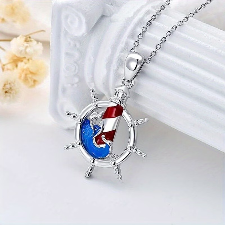 British Lighthouse Necklace