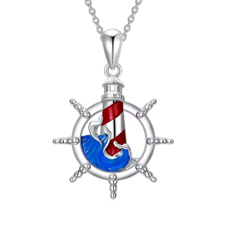 British Lighthouse Necklace