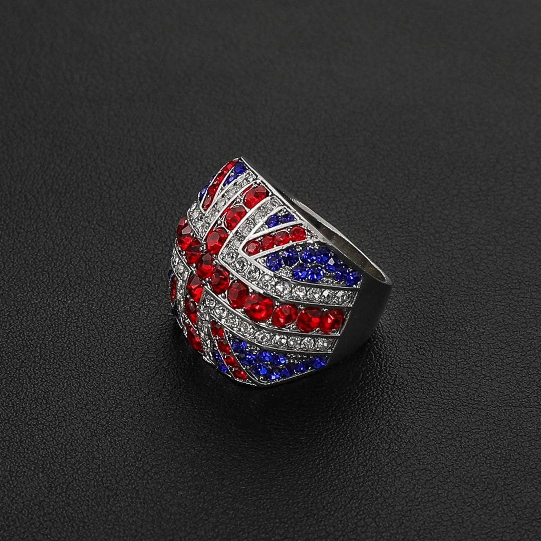 British Bright Silver Ring