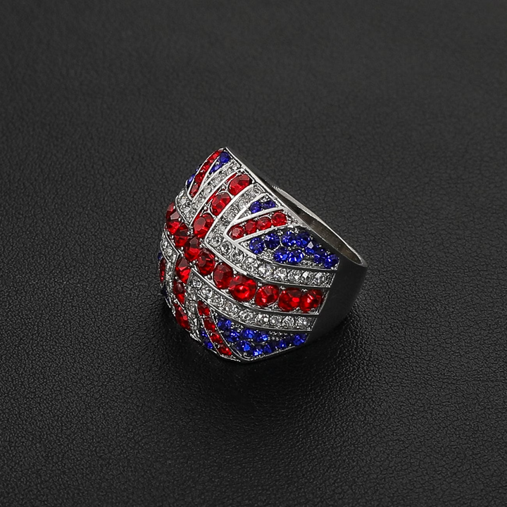 British Bright Silver Ring