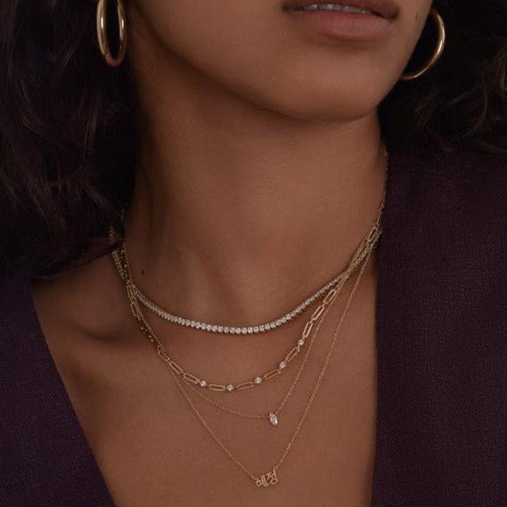 Dear Kaia Nameplate Necklace