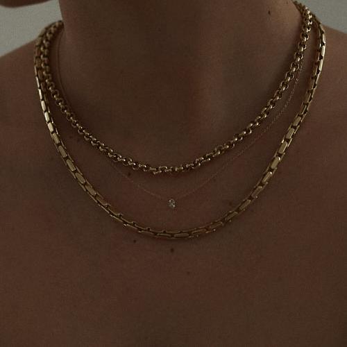 Matis Rolo Link Chain Necklace