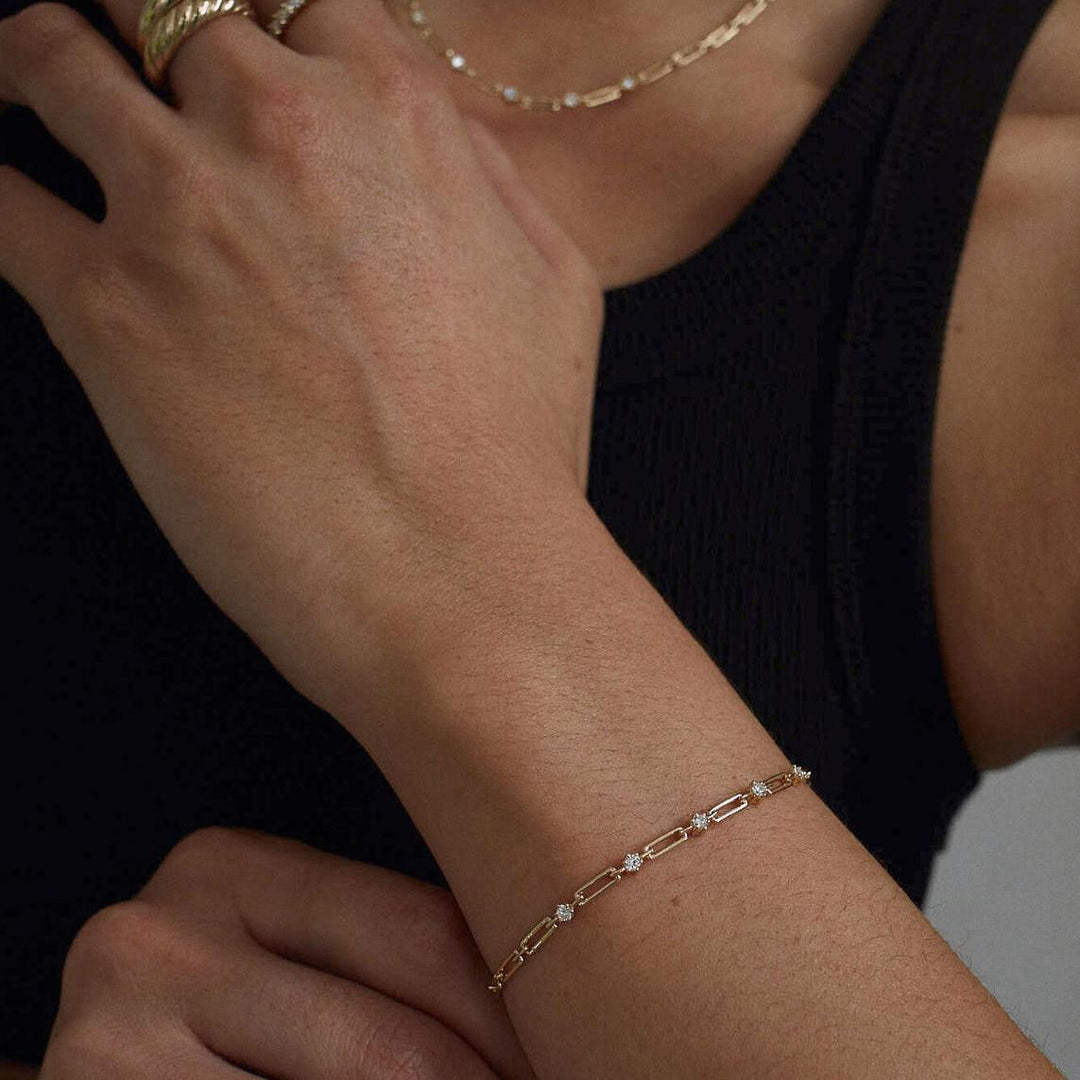 North Star V Anniversary Bracelet Diamond
