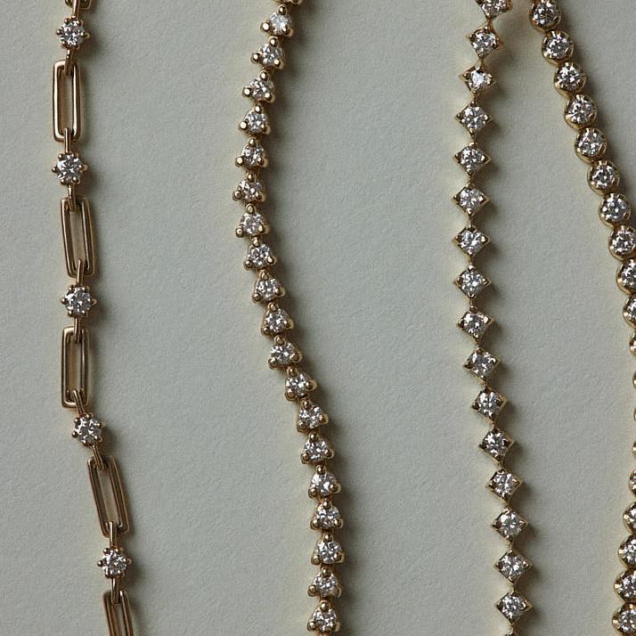 North Star V Anniversary Bracelet Diamond