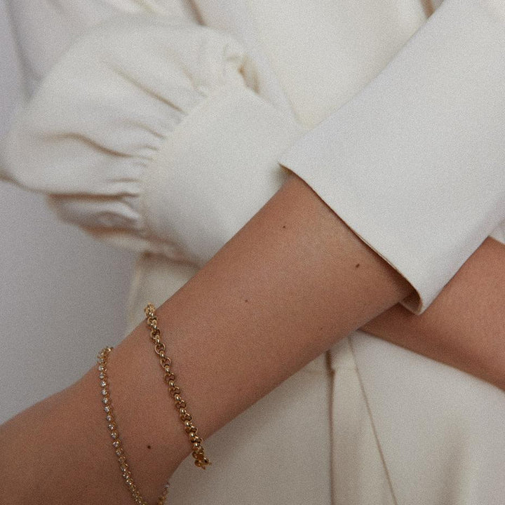 Matis Rolo Link Chain Bracelet