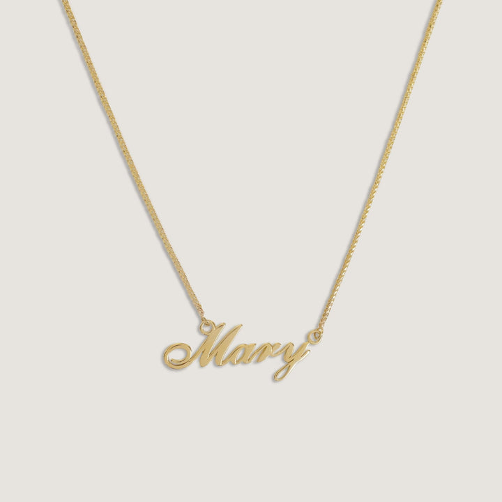 Dear Kaia Nameplate Necklace